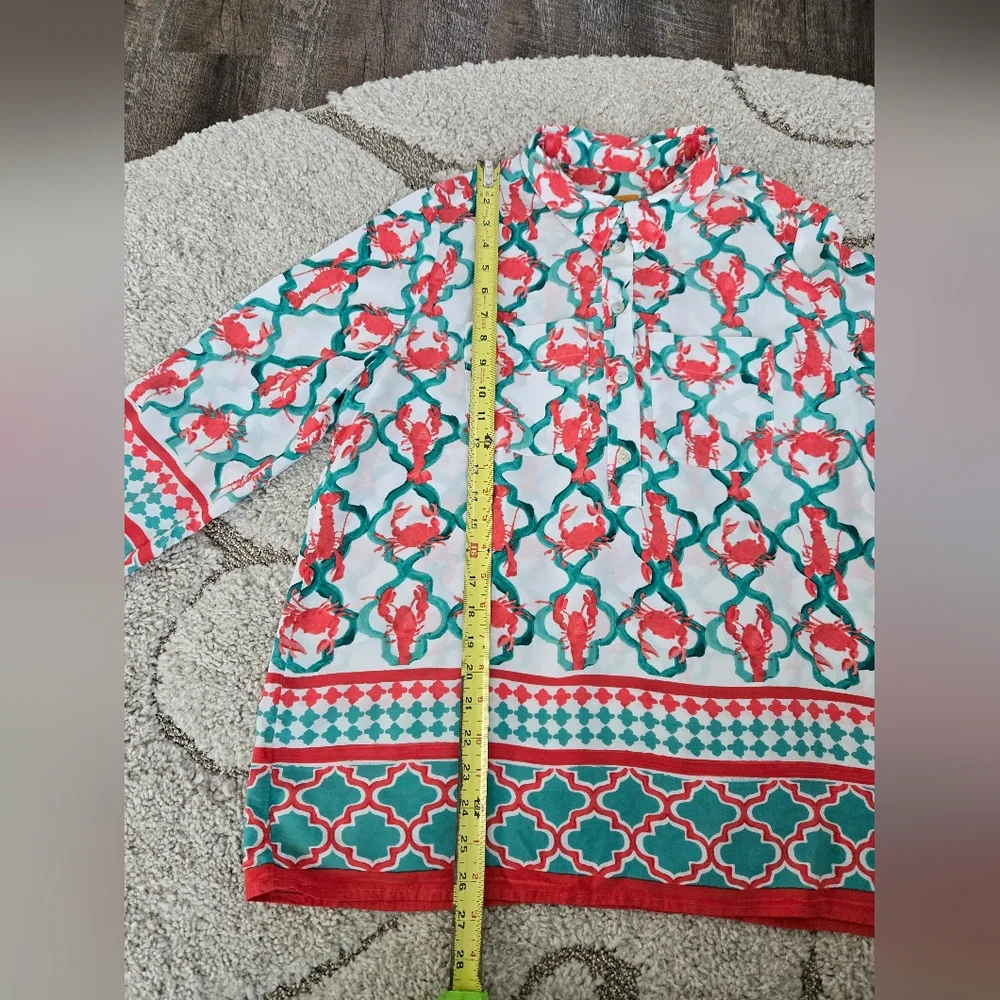 Ruby Rd. Lobster Shirt, Large - Picture 5 of 12